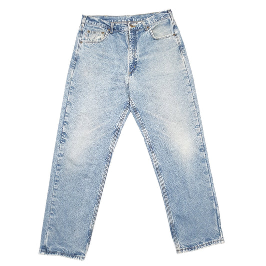 Carhartt Casual Regular Fit Thermal Lined Jeans W36 L31 Blue