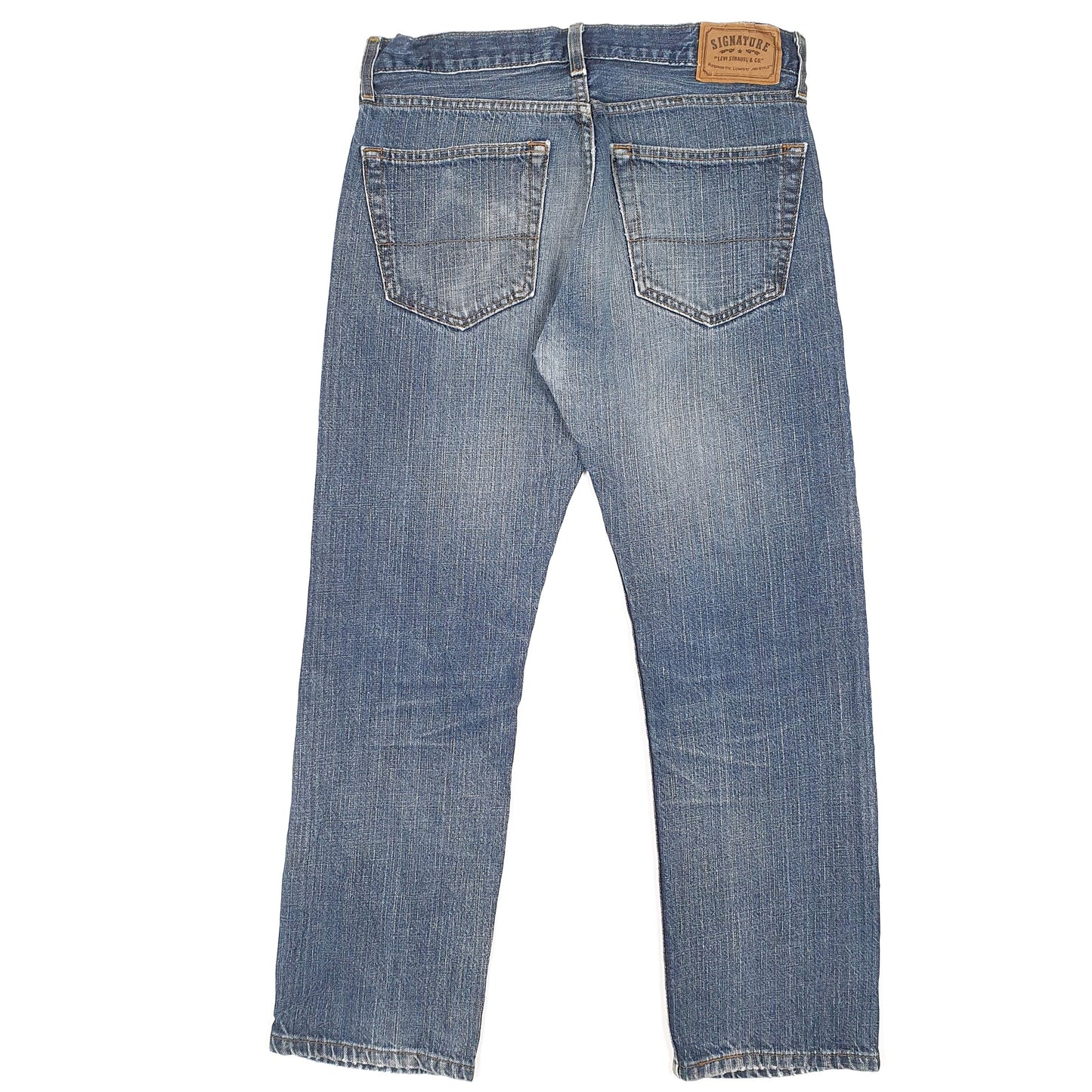 Levis Signature Regular Fit Jeans W32 L28 Blue