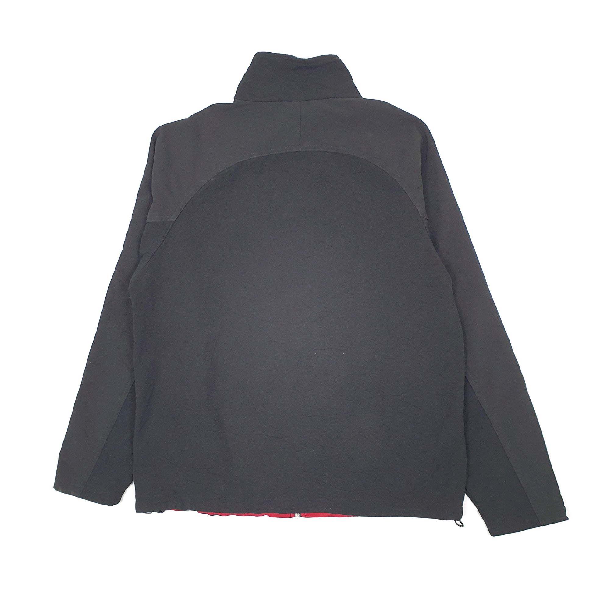 Mens Black Reebok Windbreaker Full Zip Coat