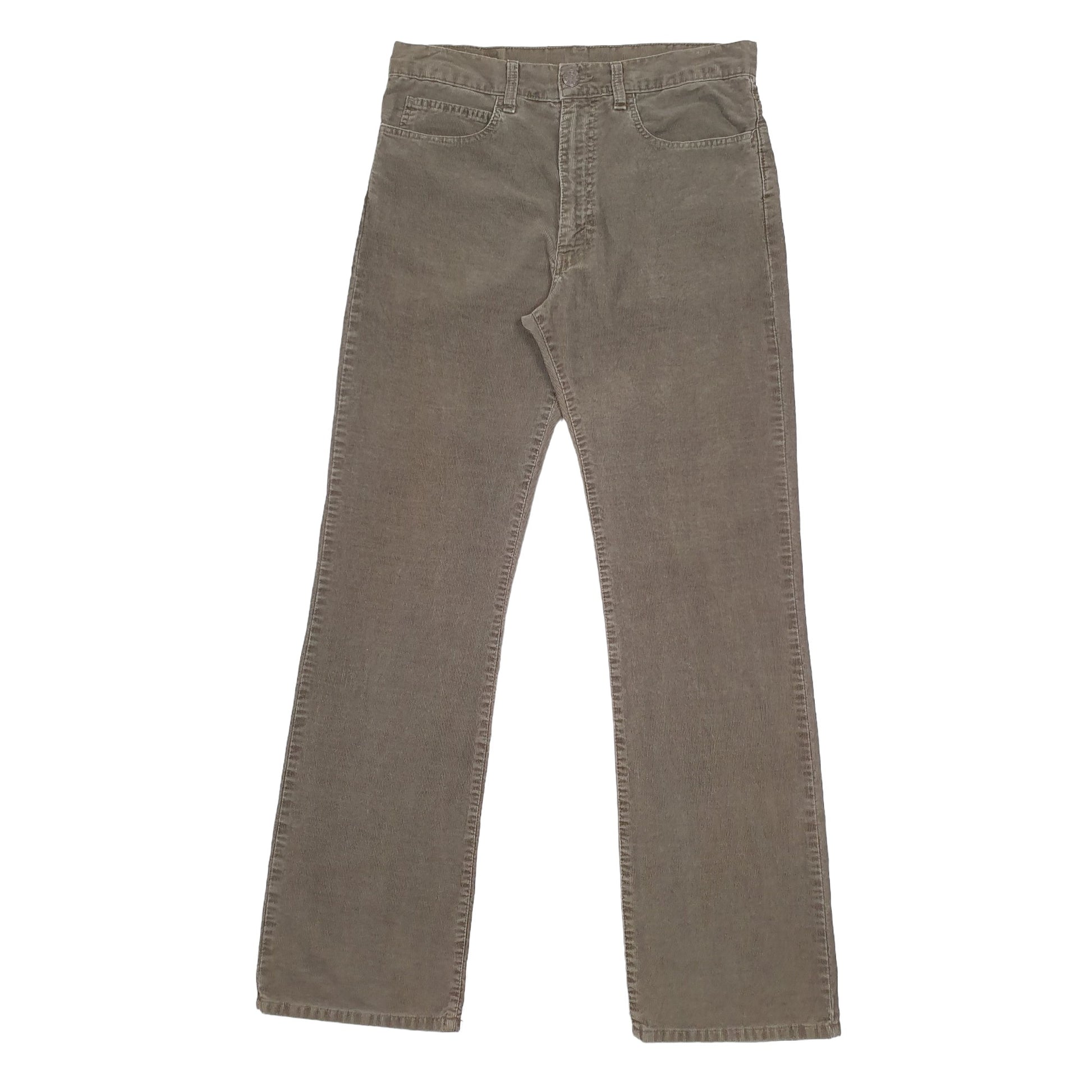 Mens Khaki Levis  Corduroy Trousers
