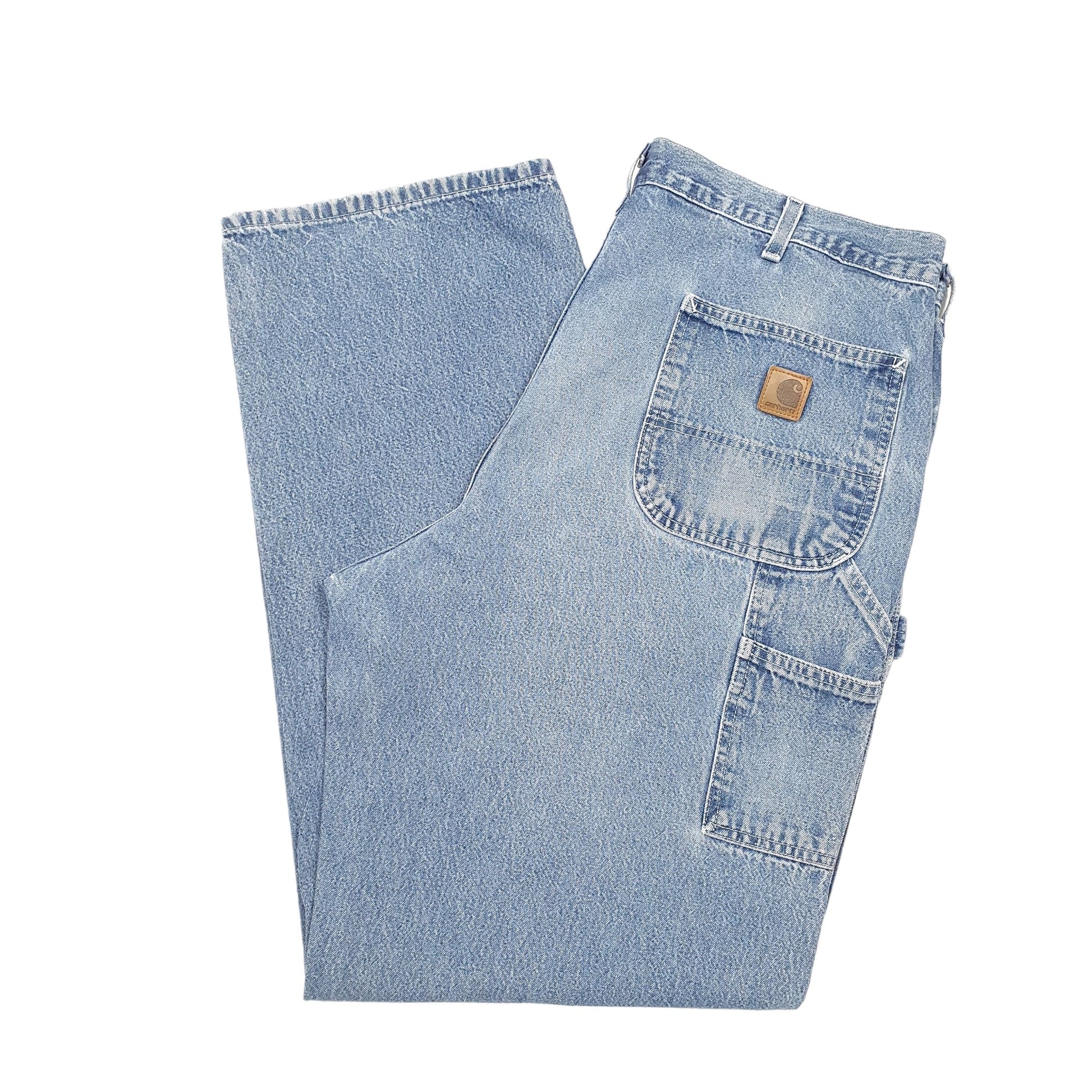 Mens Blue Carhartt  Carpenter JeansW38 L34