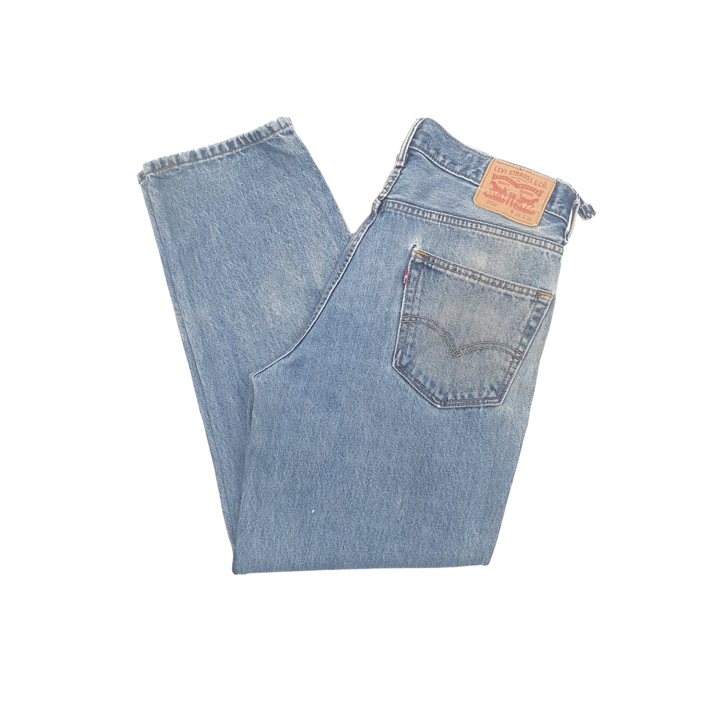 Levis 550 Relaxed Fit Jeans W34 L30 Blue