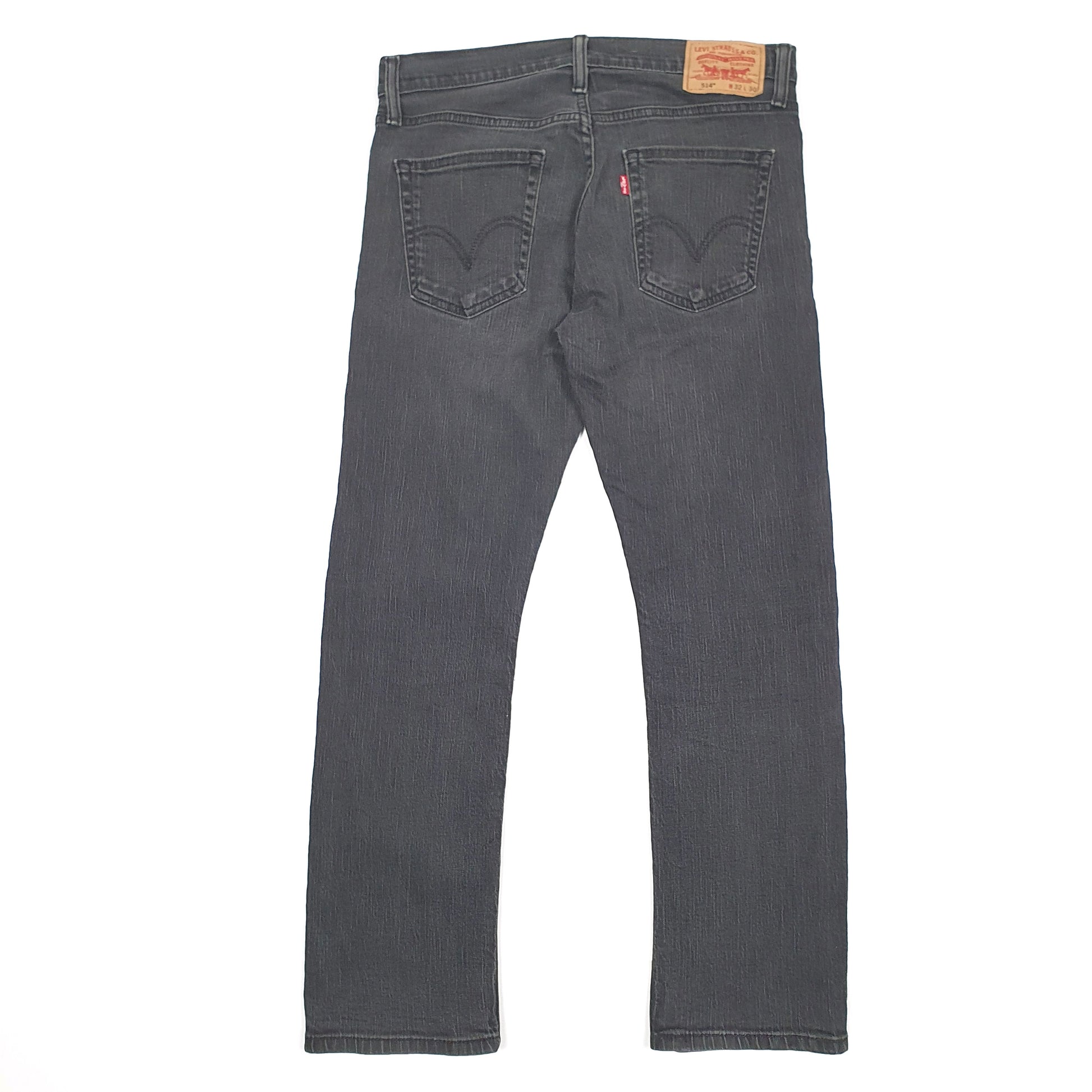 Levis 514 Straight Fit Jeans W32 L30 Grey