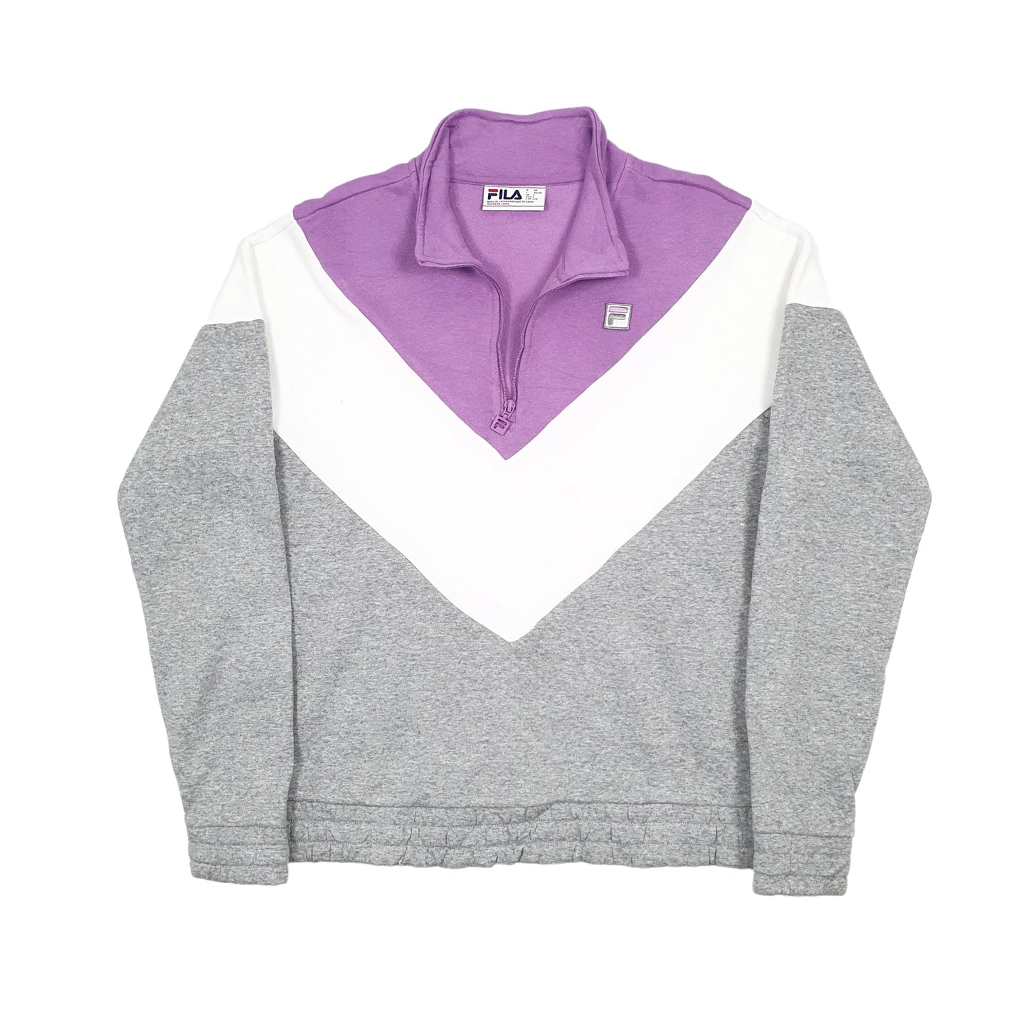 Fila Quarter Zip L Grey