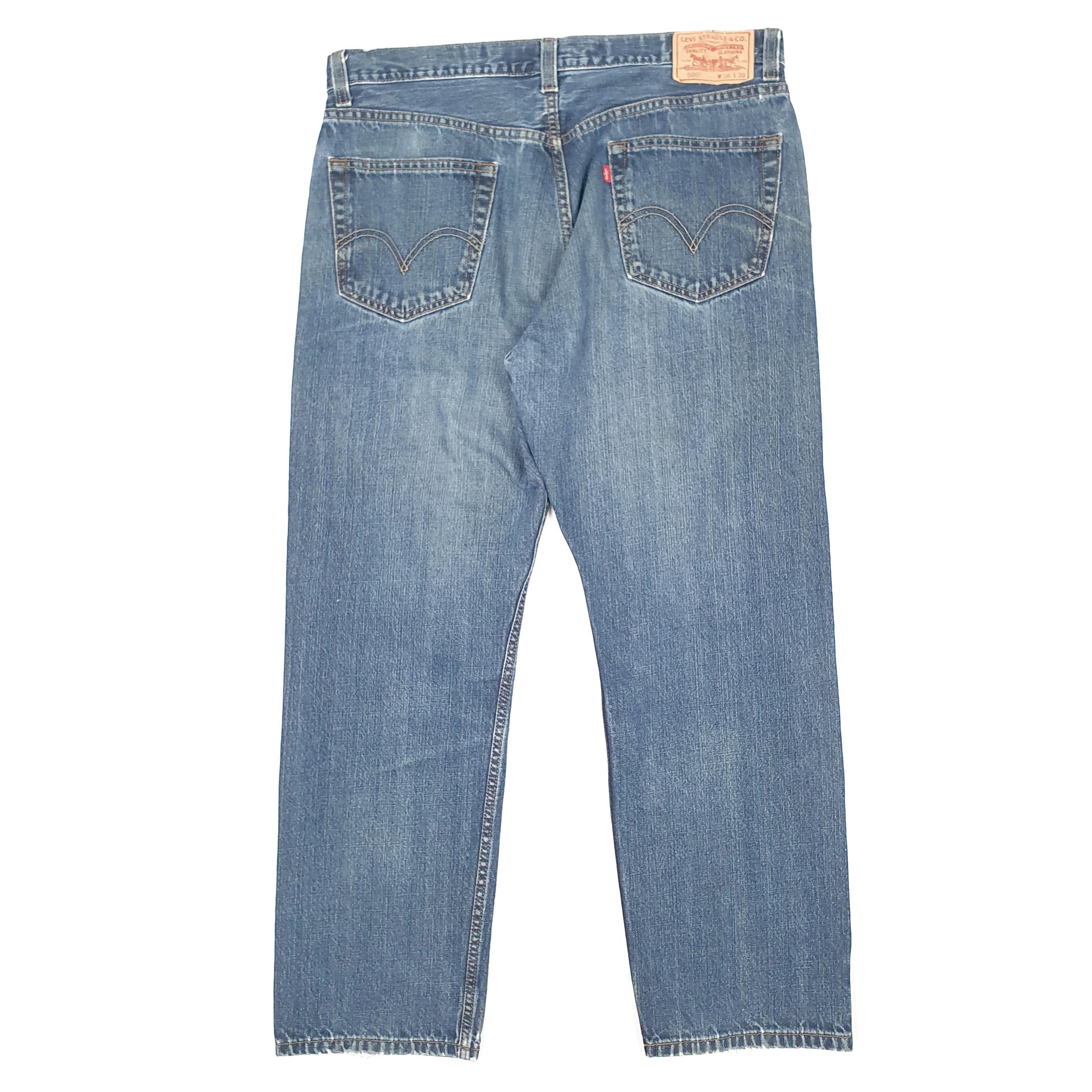 Levis 505 Regular Fit Jeans W36 L30 Blue