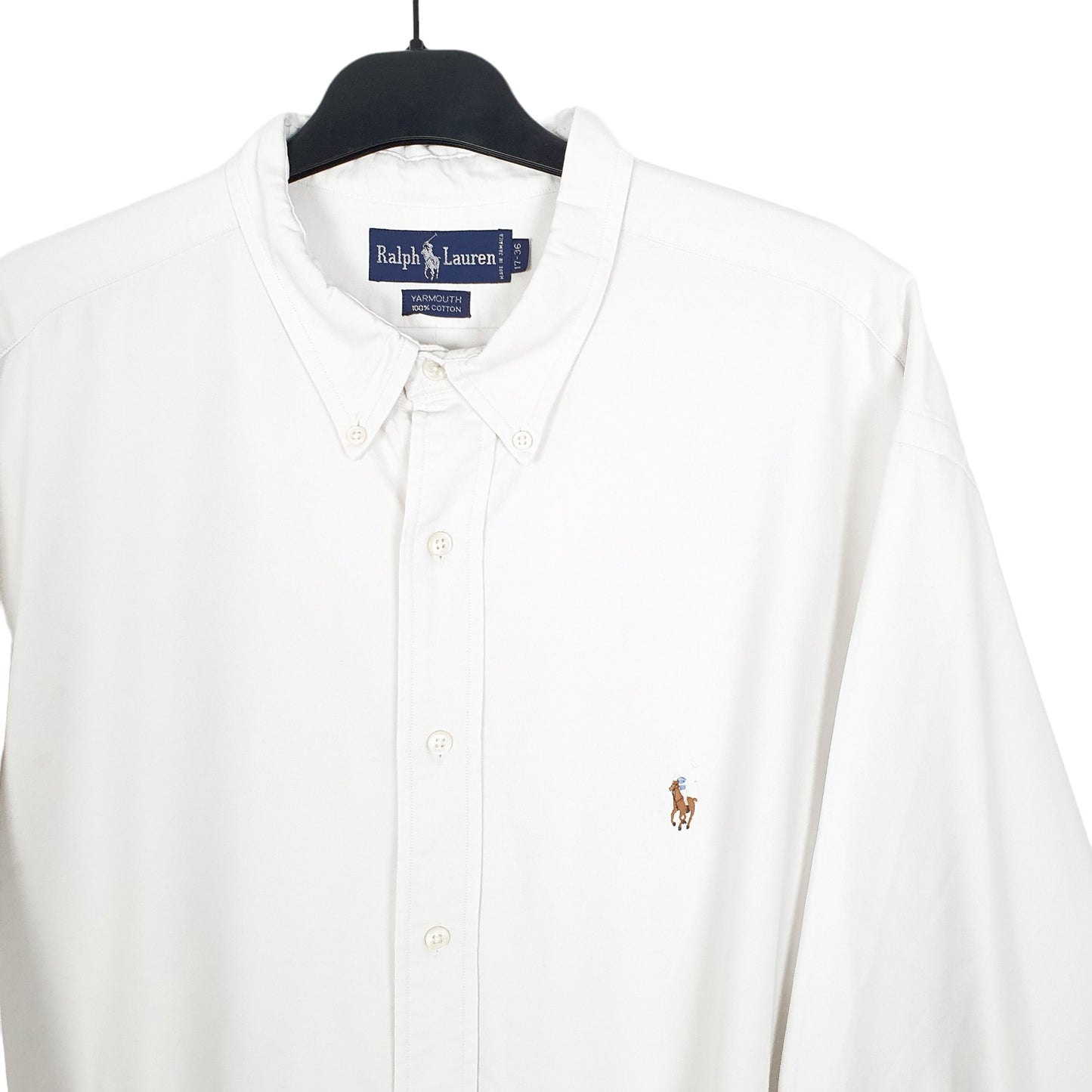 Ralph Lauren Long Sleeve Yarmouth Fit Shirt White