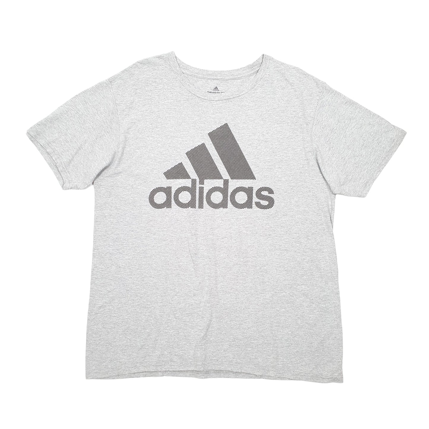 Adidas Short Sleeve T Shirt Grey