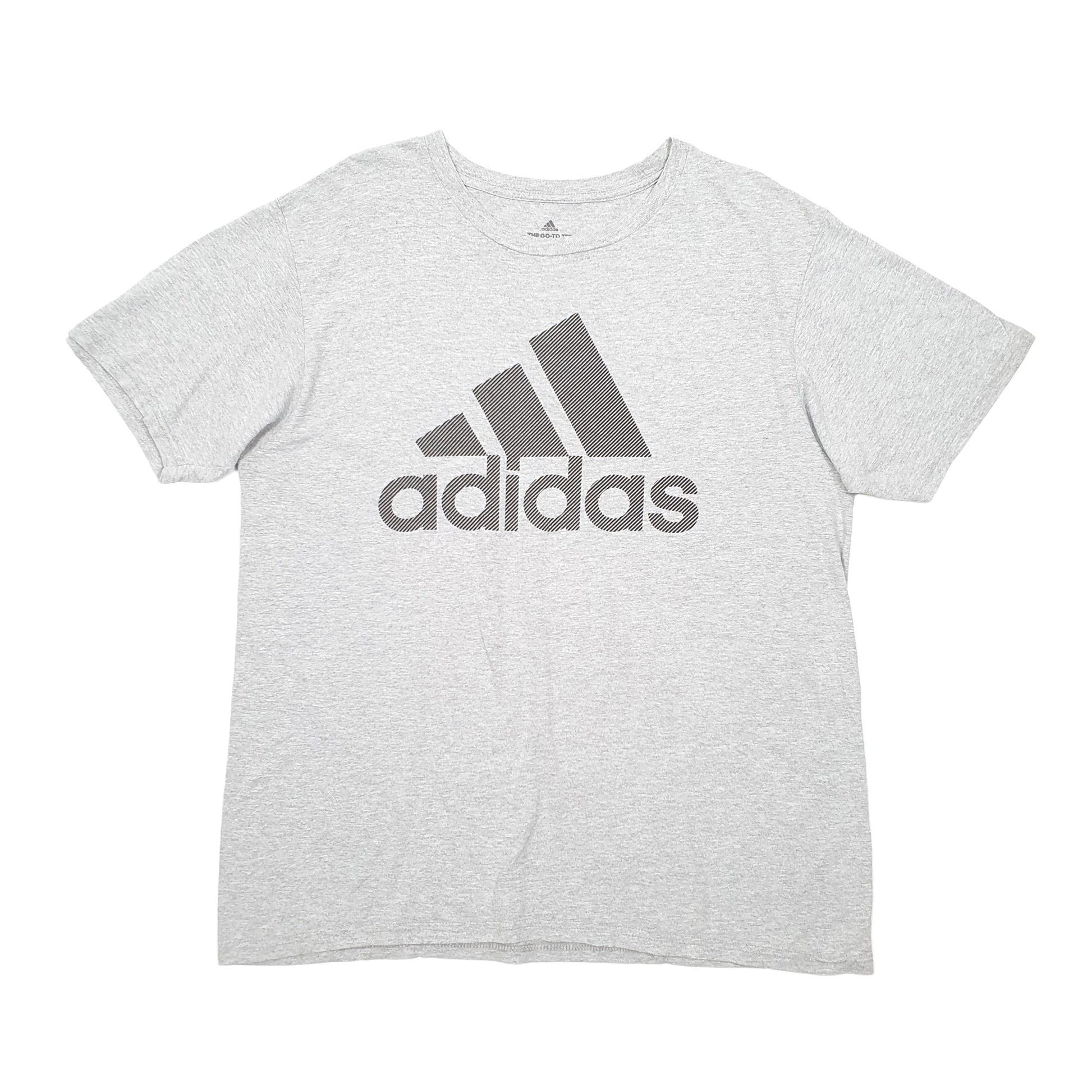 Adidas Short Sleeve T Shirt Grey