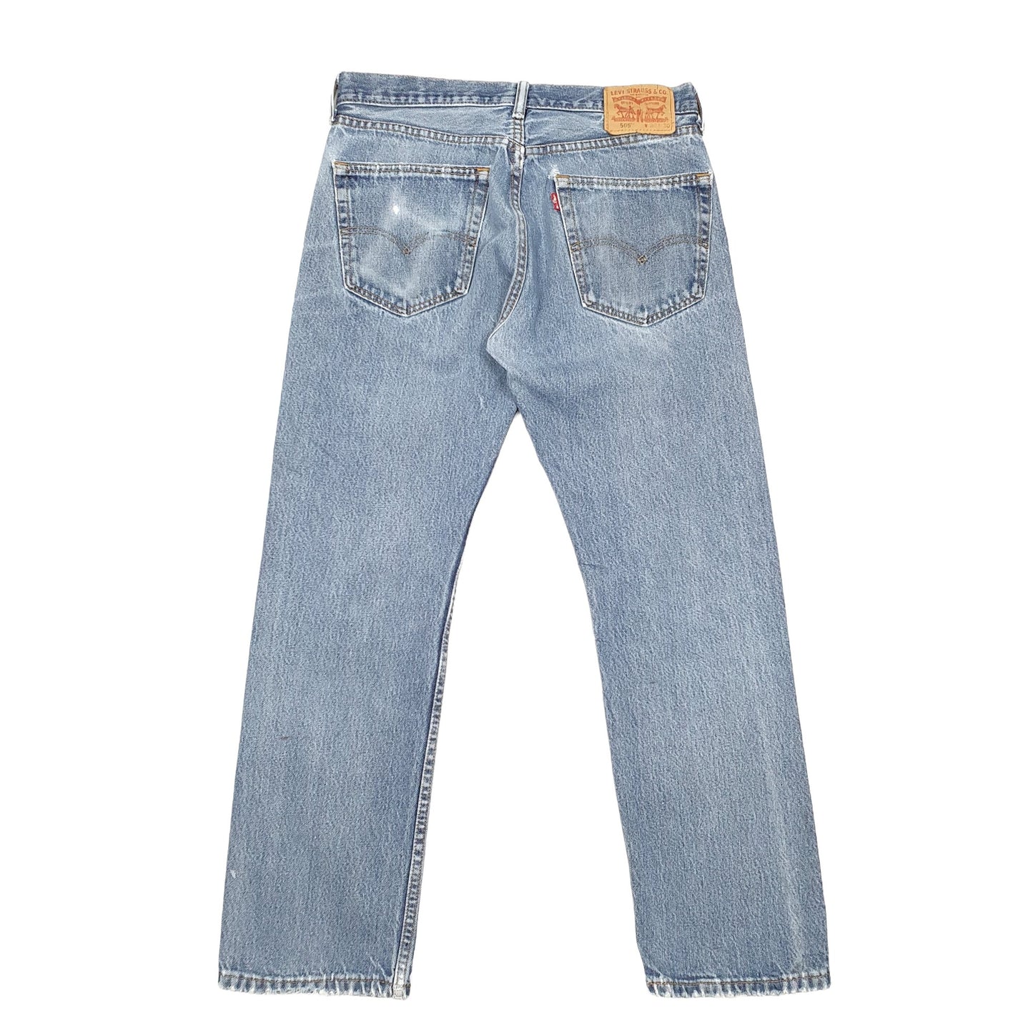 Levis 505 Regular Fit Jeans W32 L29 Blue