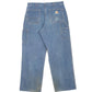 Carhartt Casual Loose Fit Carpenter Jeans W34 L30 Blue
