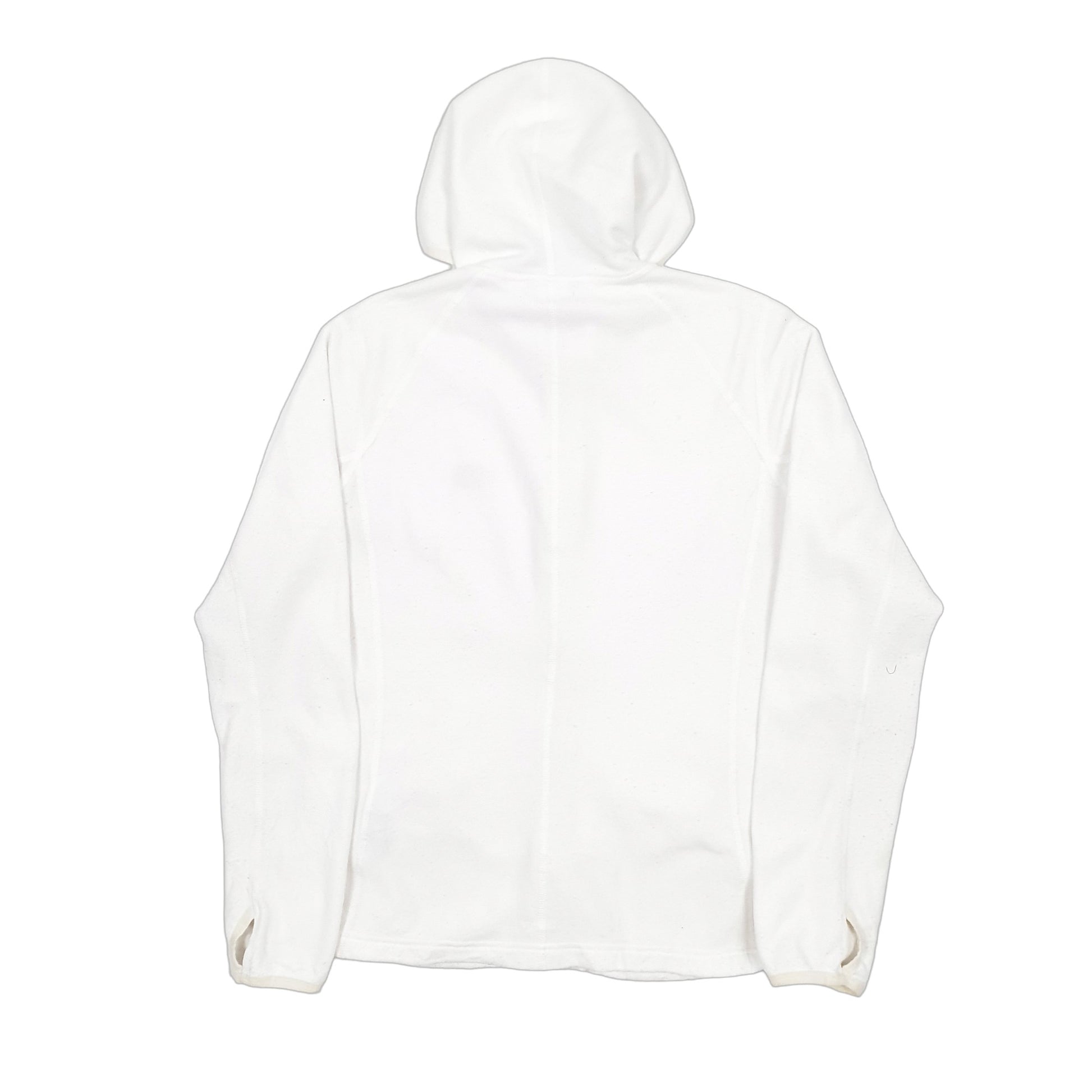 Womens White The North Face Hoodie Full Zip Jumper