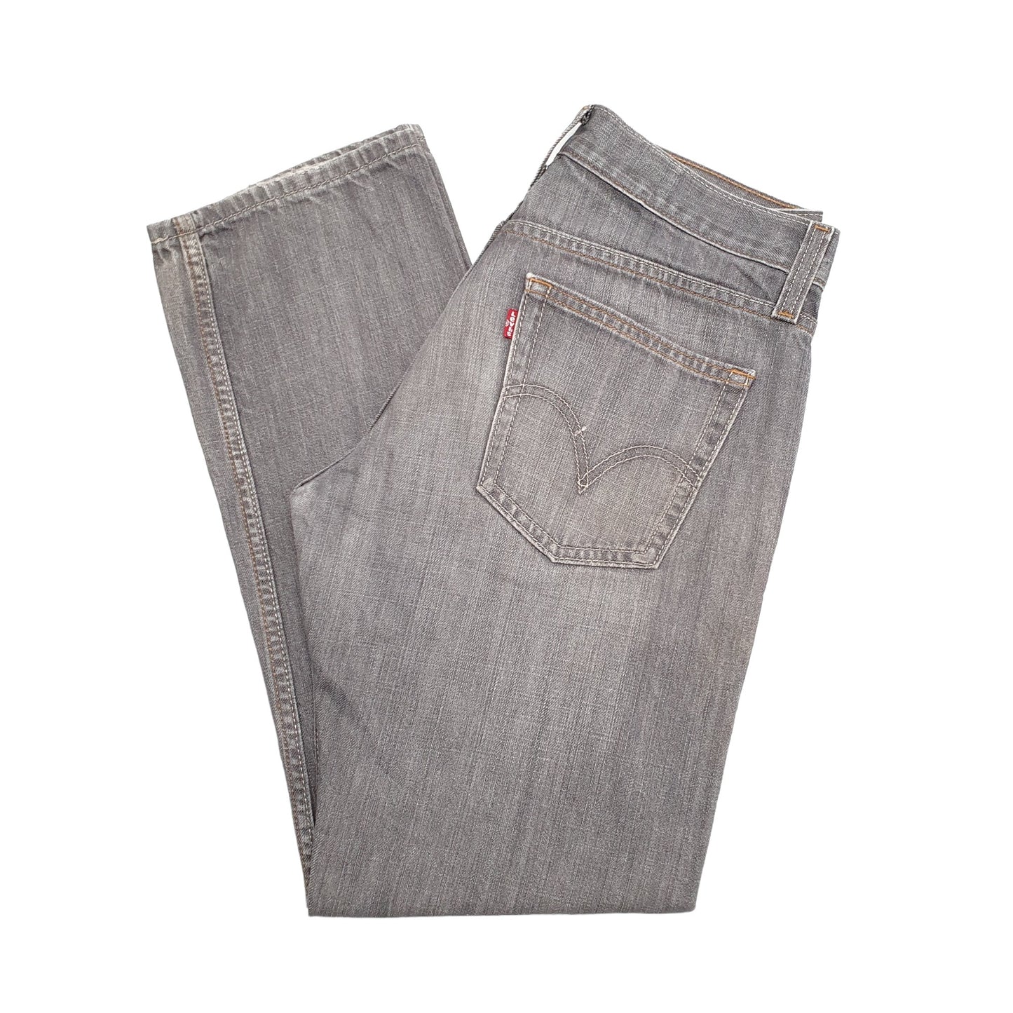 Mens Grey Levis  514 JeansW32 L30