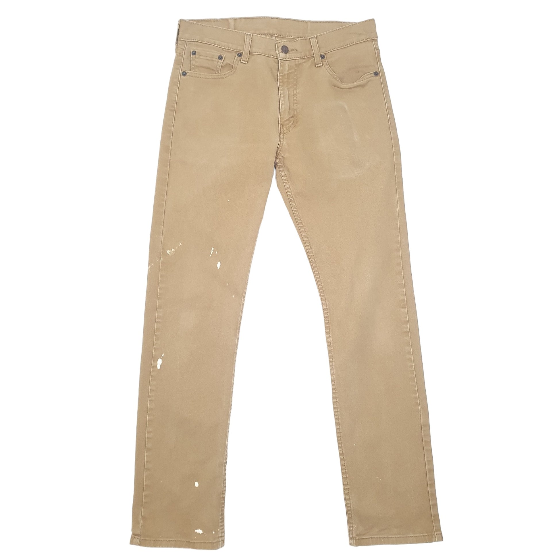 Mens Tan Levis  513 JeansW30 L32