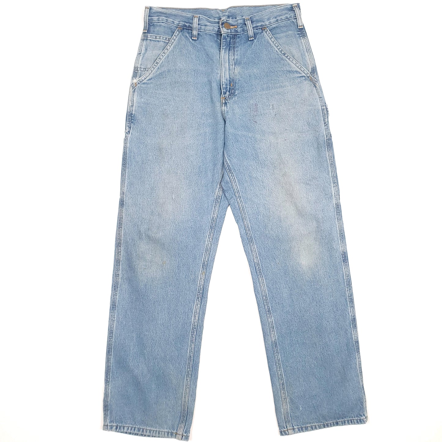 Carhartt Casual Loose Fit Carpenter Jeans W30 L30 Blue