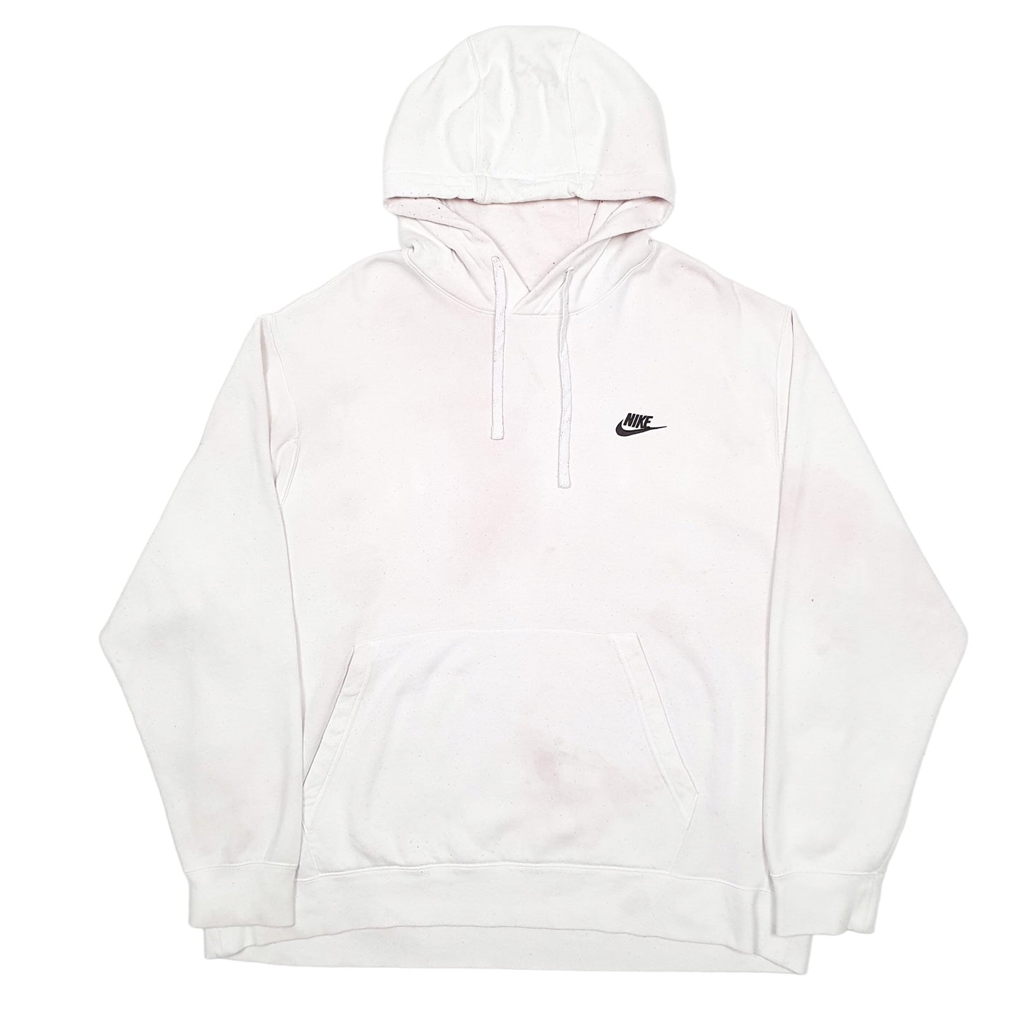 Mens White Nike  Hoodie Jumper