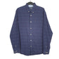 Tommy Hilfiger Long Sleeve Classic Fit Pinstripe Shirt Blue