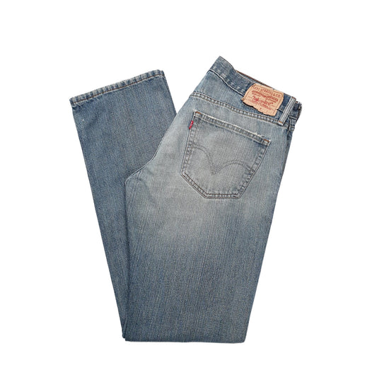 Levis 514 Straight Fit Jeans W34 L34 Blue