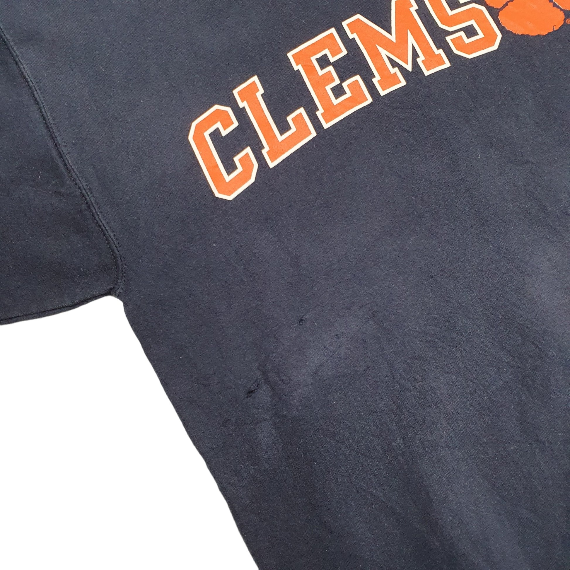 Mens Blue Champion  Crewneck Jumper