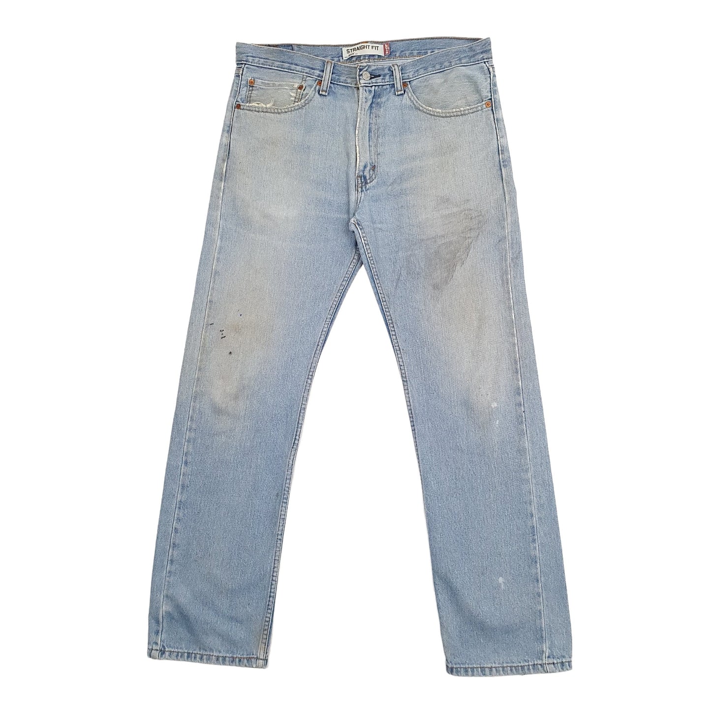 Mens Blue Levis  505 JeansW34 L32