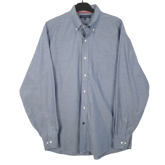 Blue Tommy Hilfiger Long Sleeve Shirt