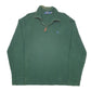 Mens Green Polo Ralph Lauren  Quarter Zip Jumper