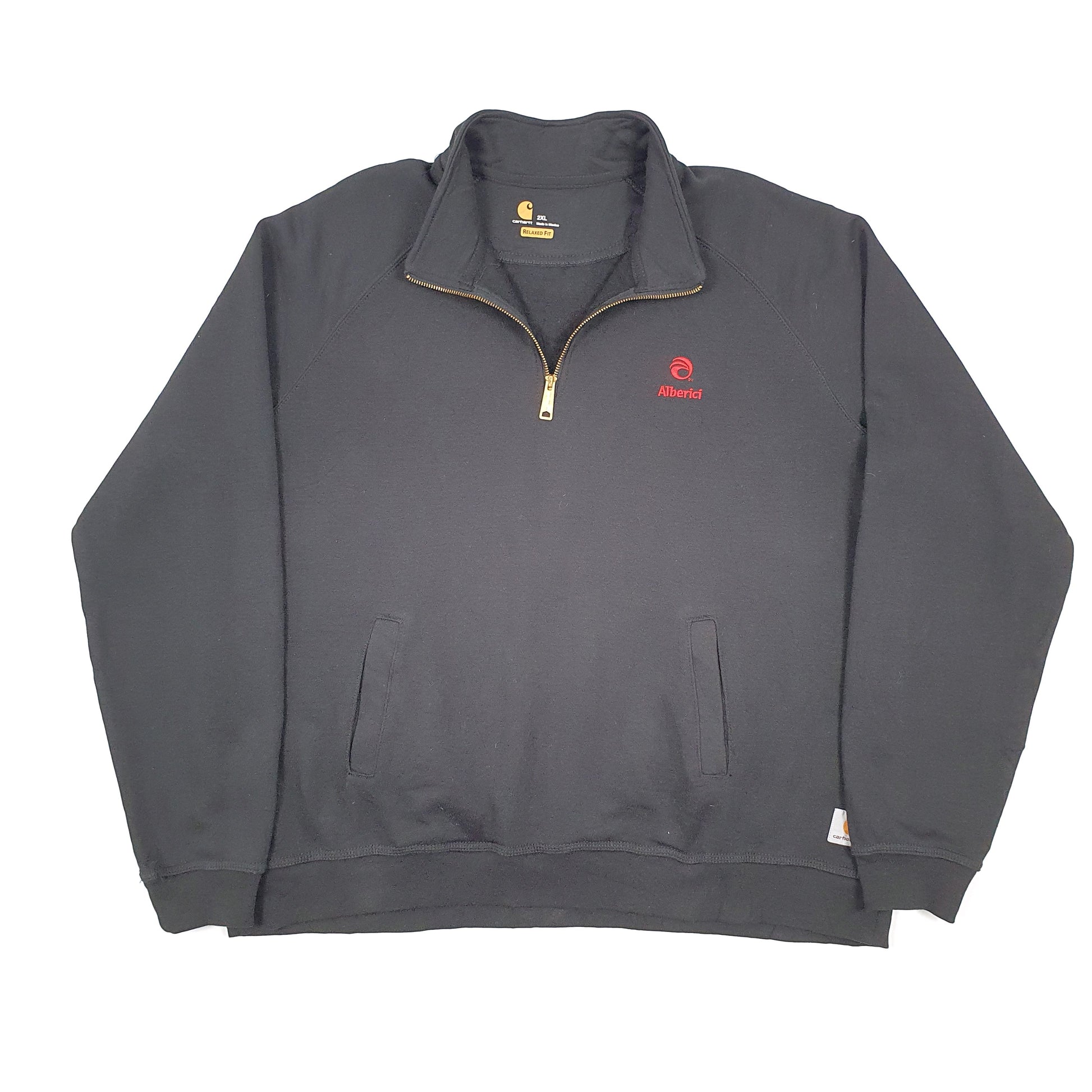 Carhartt Quarter Zip XXL Black