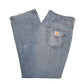 Mens Blue Carhartt  Carpenter JeansW36 L30
