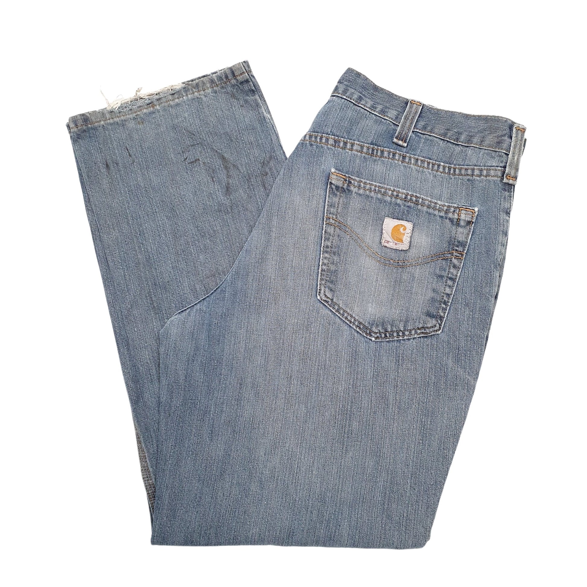 Mens Blue Carhartt  Carpenter JeansW36 L30
