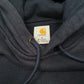 Womens Navy Carhartt Work Wear Hoodie Jumper
