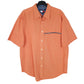 Tommy Hilfiger Short Sleeve Regular Fit Shirt Orange