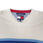Mens Cream Tommy Hilfiger Knit Crewneck Jumper