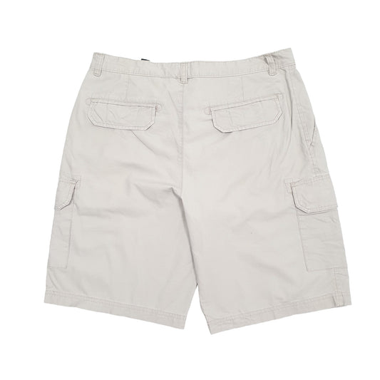 George Combat Beige Cargo Workwear Shorts W34