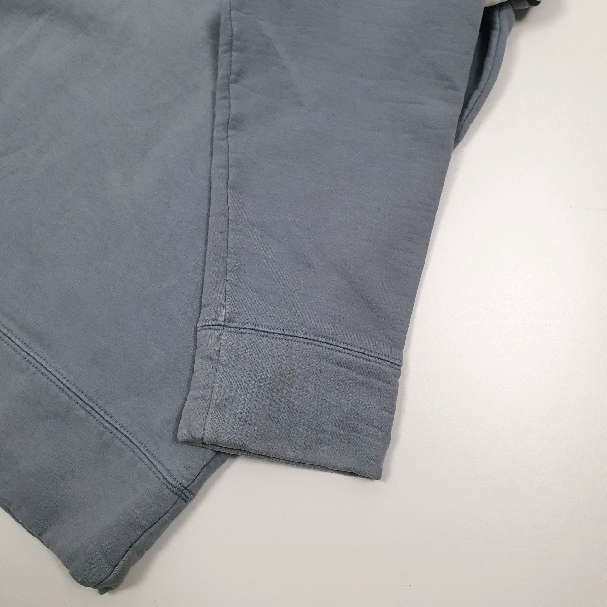 Tommy Hilfiger Denims Spellout Quarter Zip M Blue