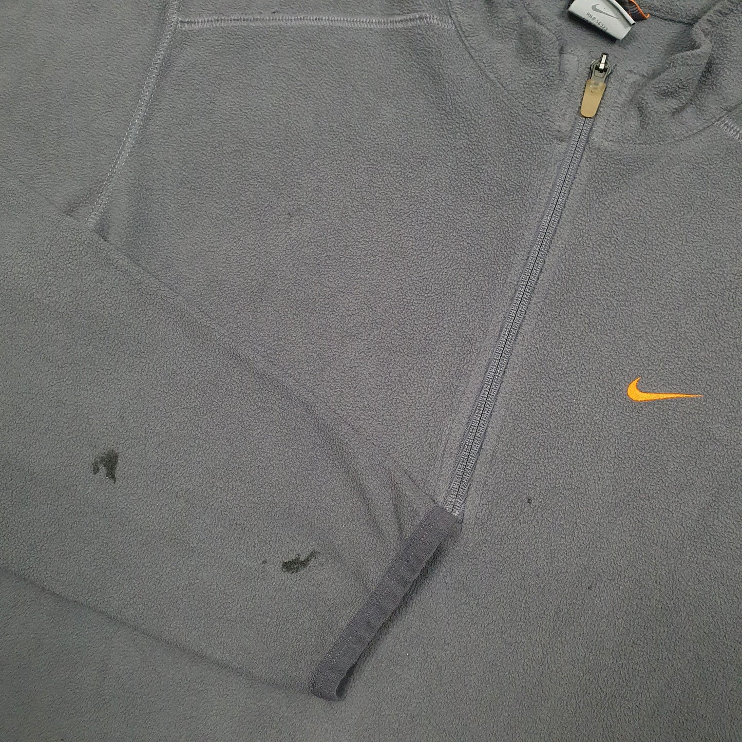 Nike Therma Fit Quarter Zip Fleece L Grey