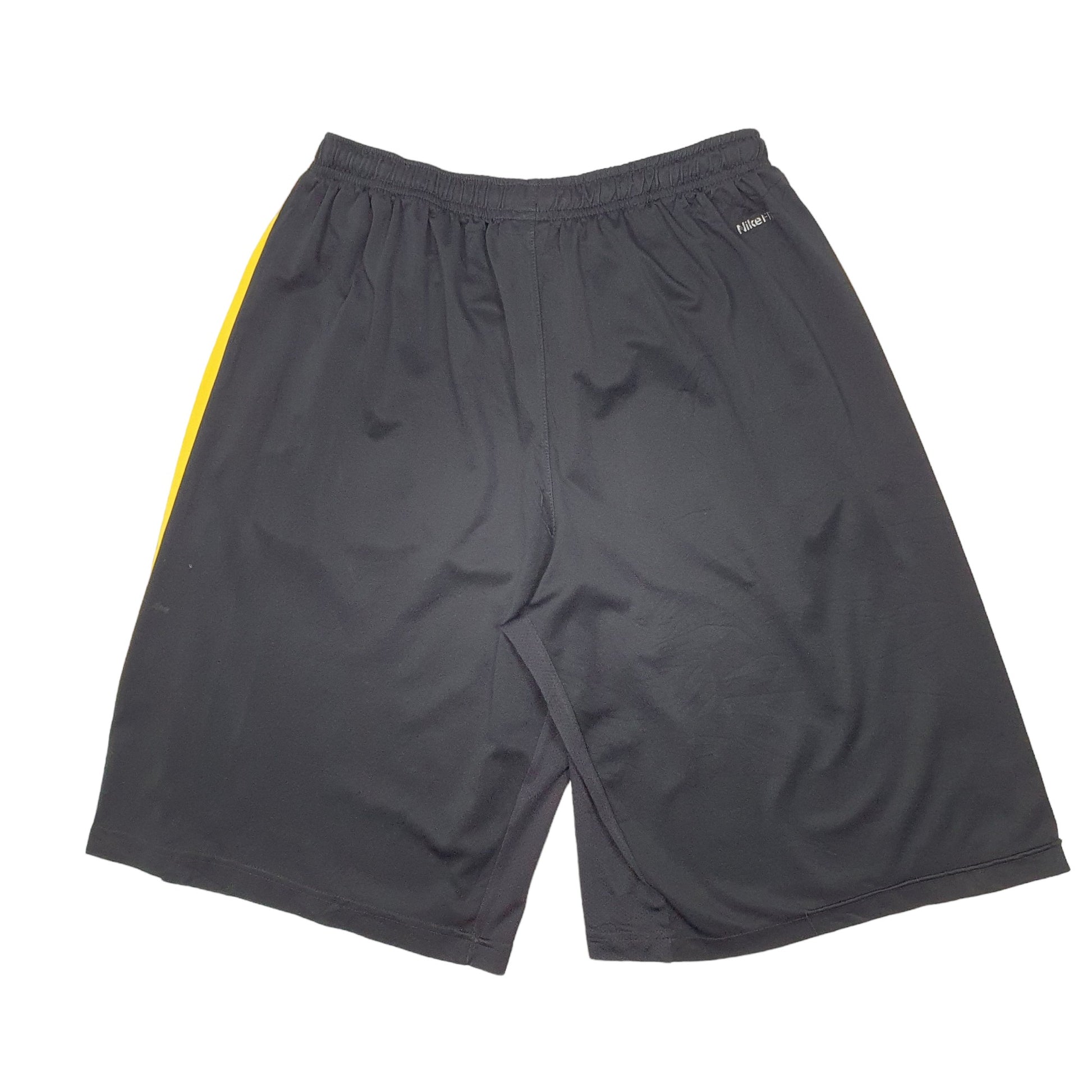 Nike Gym Active Fit Dry Workout Black Sport Shorts W26 Black