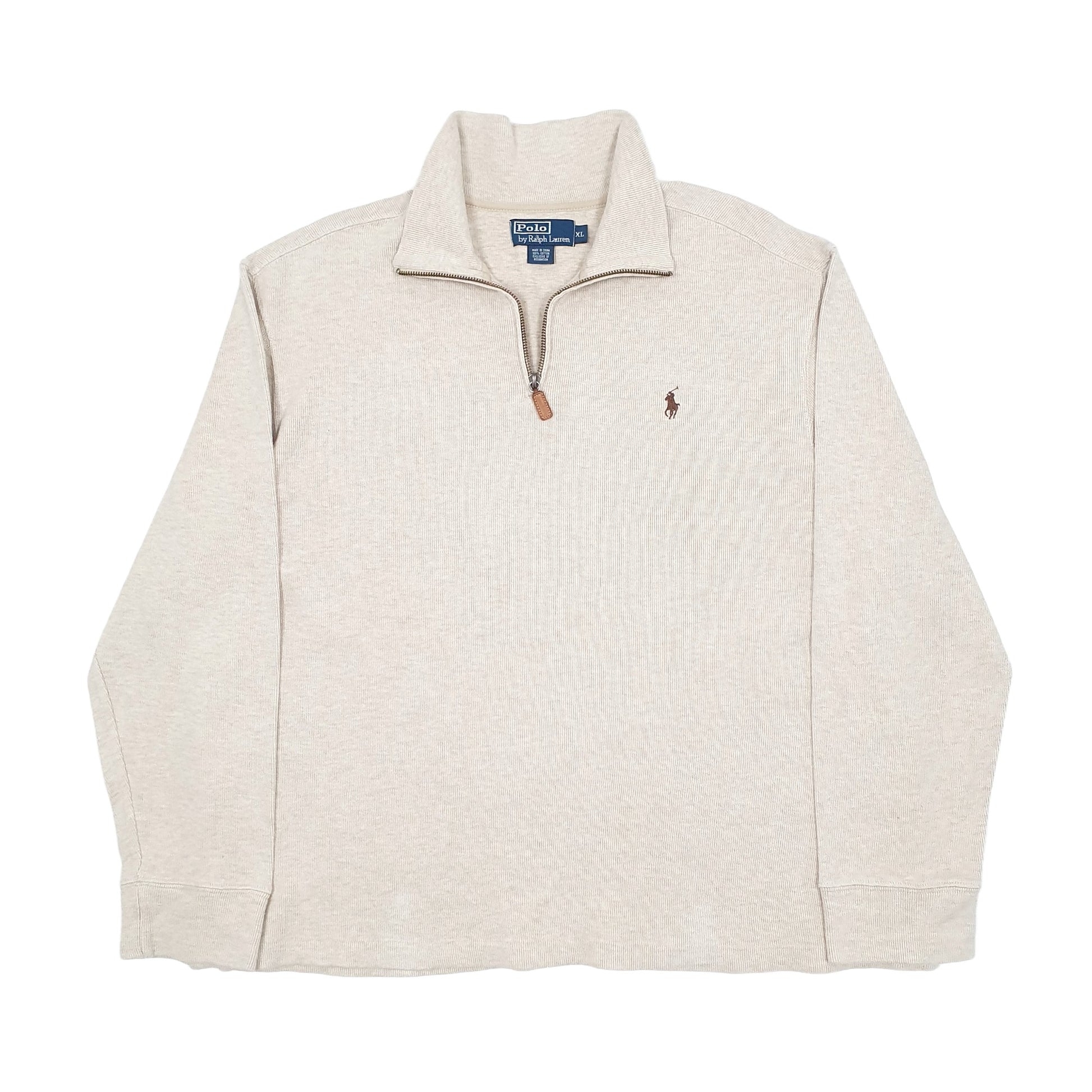 Polo Ralph Lauren Quarter Zip XL Cream