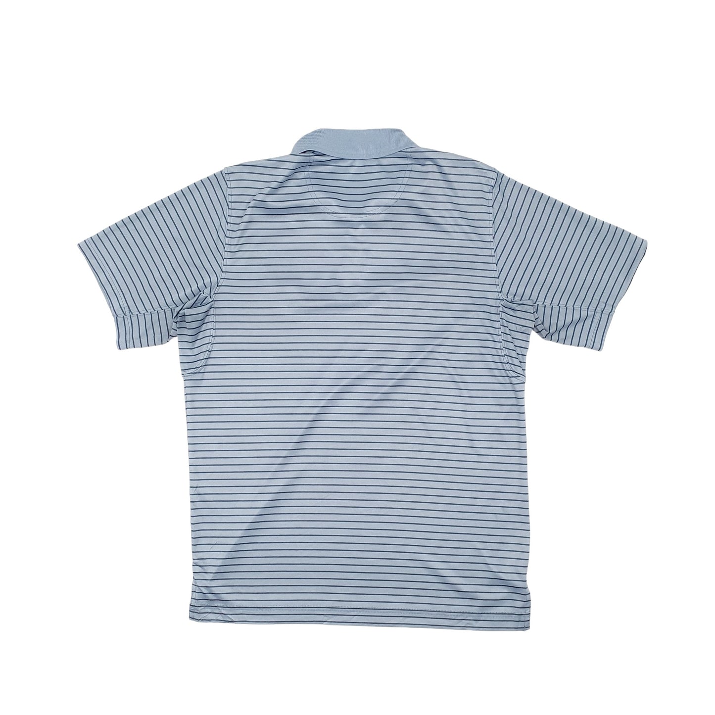 Columbia Sportswear Active Fit Short Sleeve Polyester Polo Shirt Blue