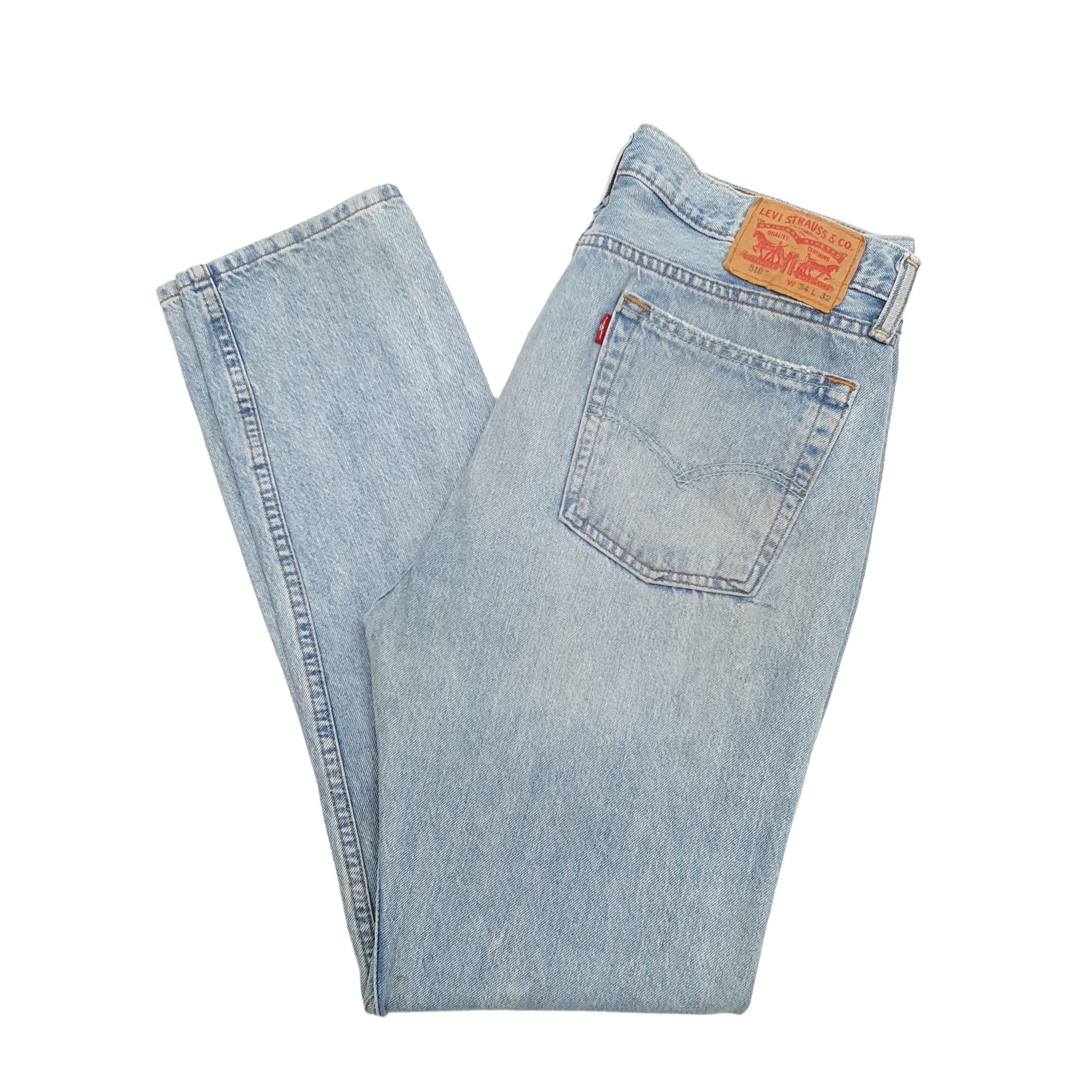 Mens Blue Levis  510 JeansW34 L32