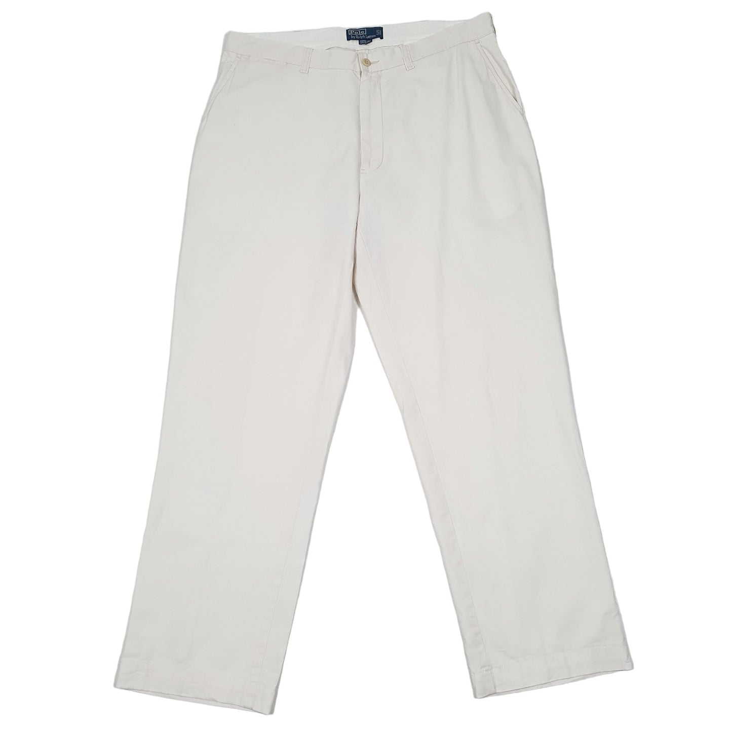 Mens Cream Polo Ralph Lauren Prospect Pant Chino Trousers