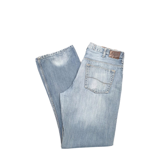 Lee Casual Bootcut Fit Relaxed Jeans W34 L33 Blue