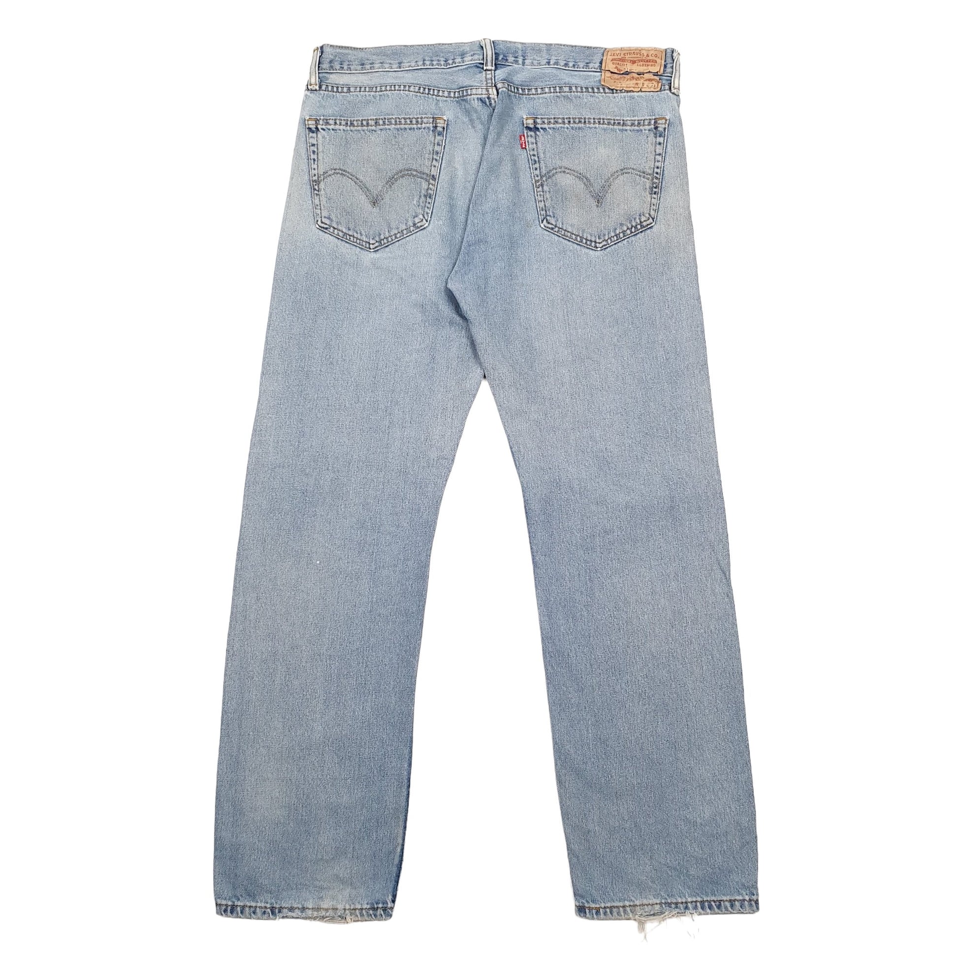 Levis 505 Regular Fit Jeans W36 L32 Blue