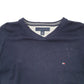Mens Navy Tommy Hilfiger  Crewneck Jumper