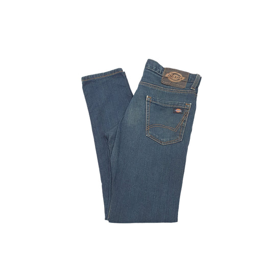Dickies Casual Skinny Fit Slim Jeans W28 L29 Blue