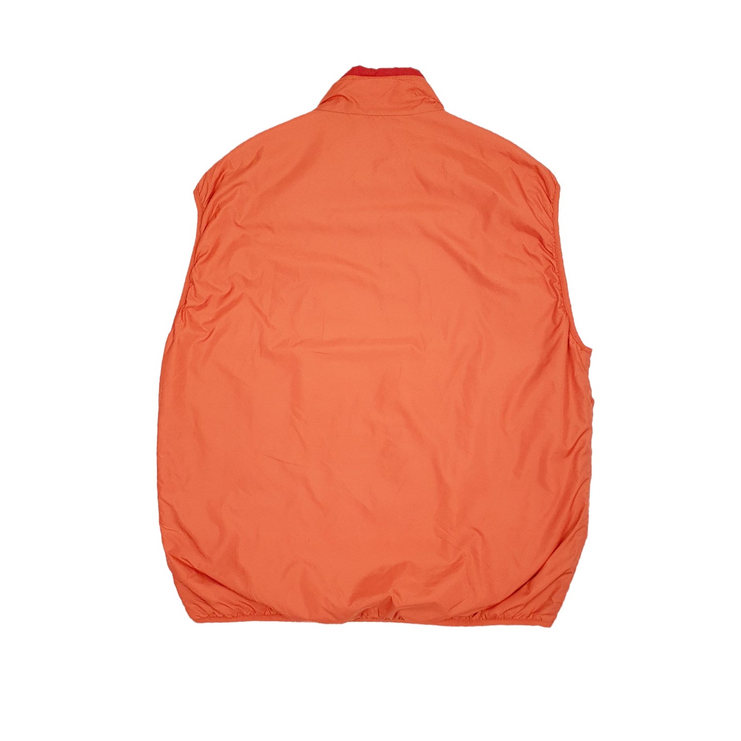 Mens Orange Patagonia Puffball Vest Puffer Jacket Coat
