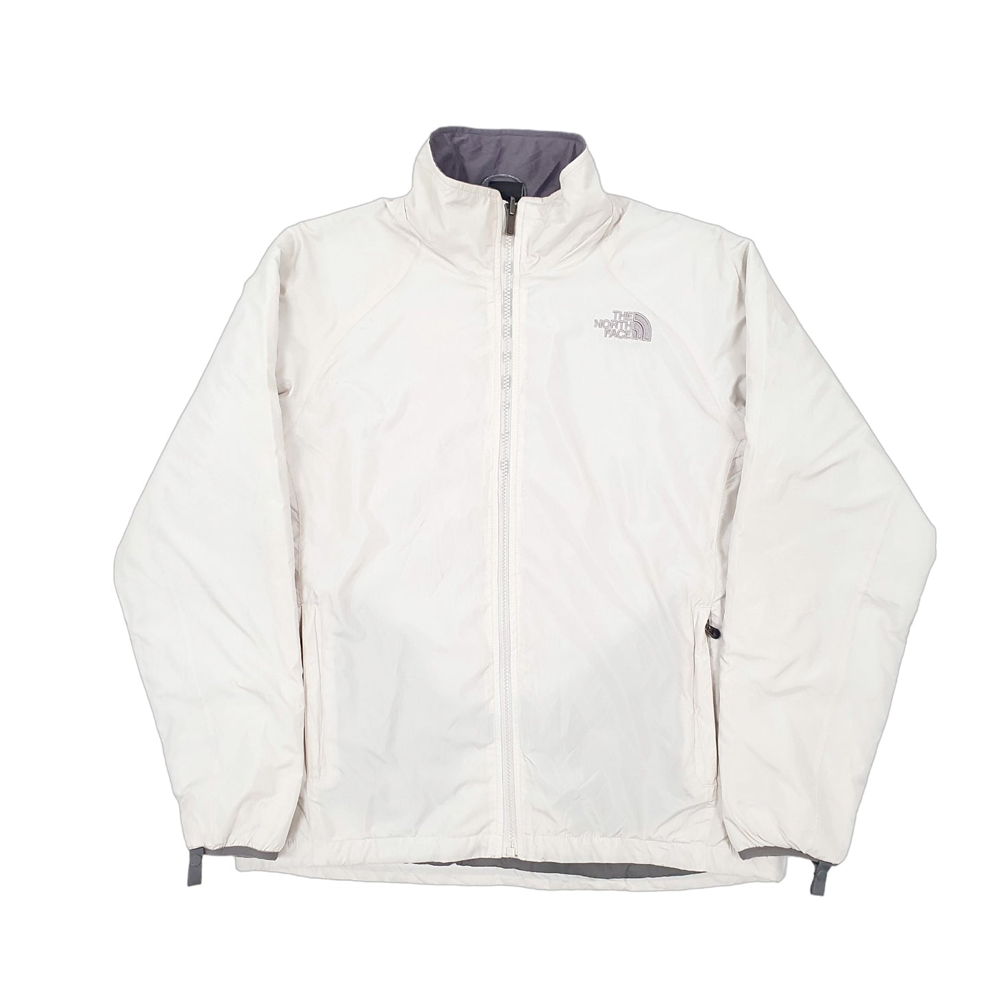 Womens Cream The North Face Shell Puffer Jacket Coat