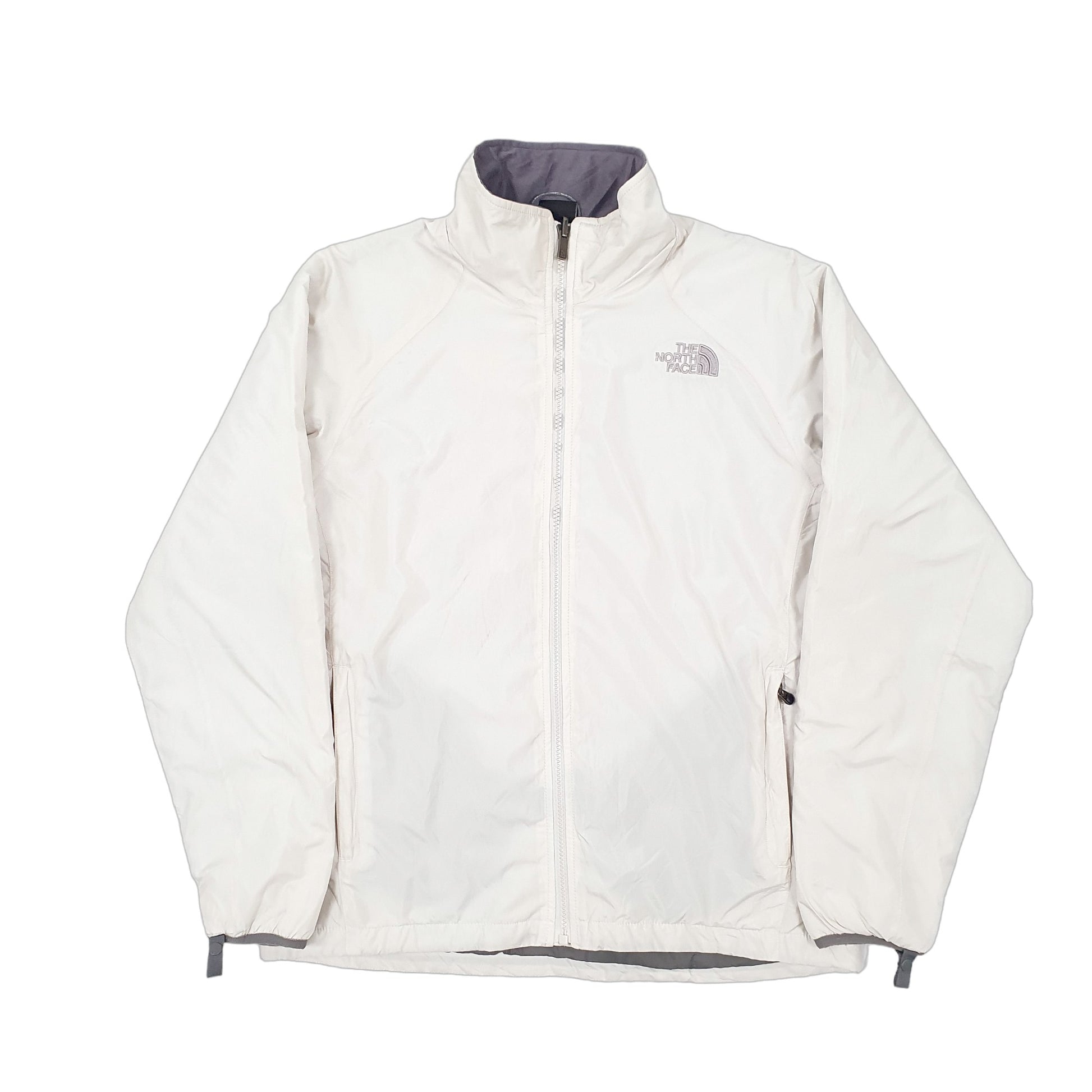 Womens Cream The North Face Shell Puffer Jacket Coat