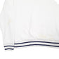 Mens White Fila  Crewneck Jumper
