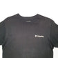 Mens Black Columbia Sportswear  Short Sleeve T Shirt