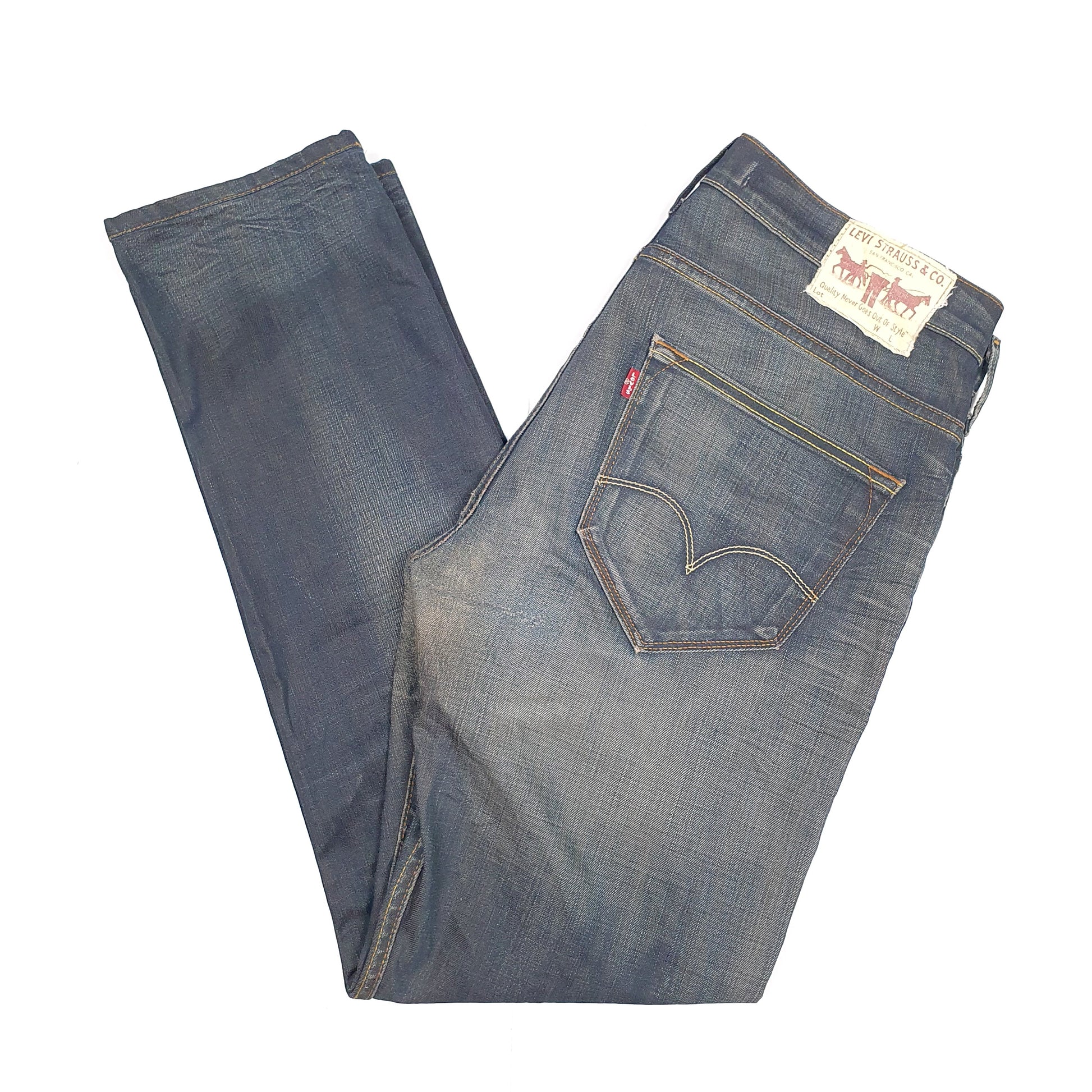 Blue Levis 504 Jeans