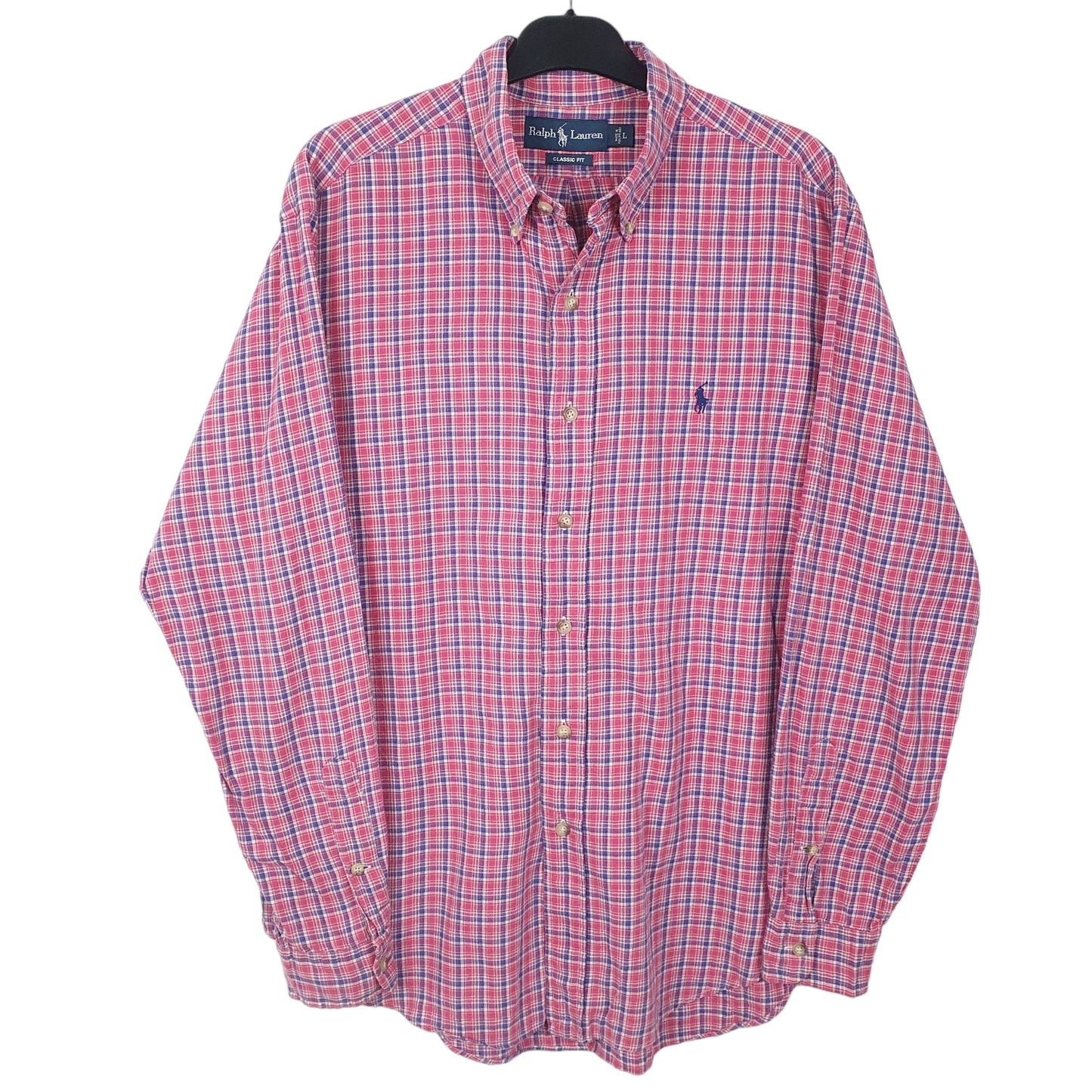 Mens Pink Ralph Lauren  Long Sleeve Shirt